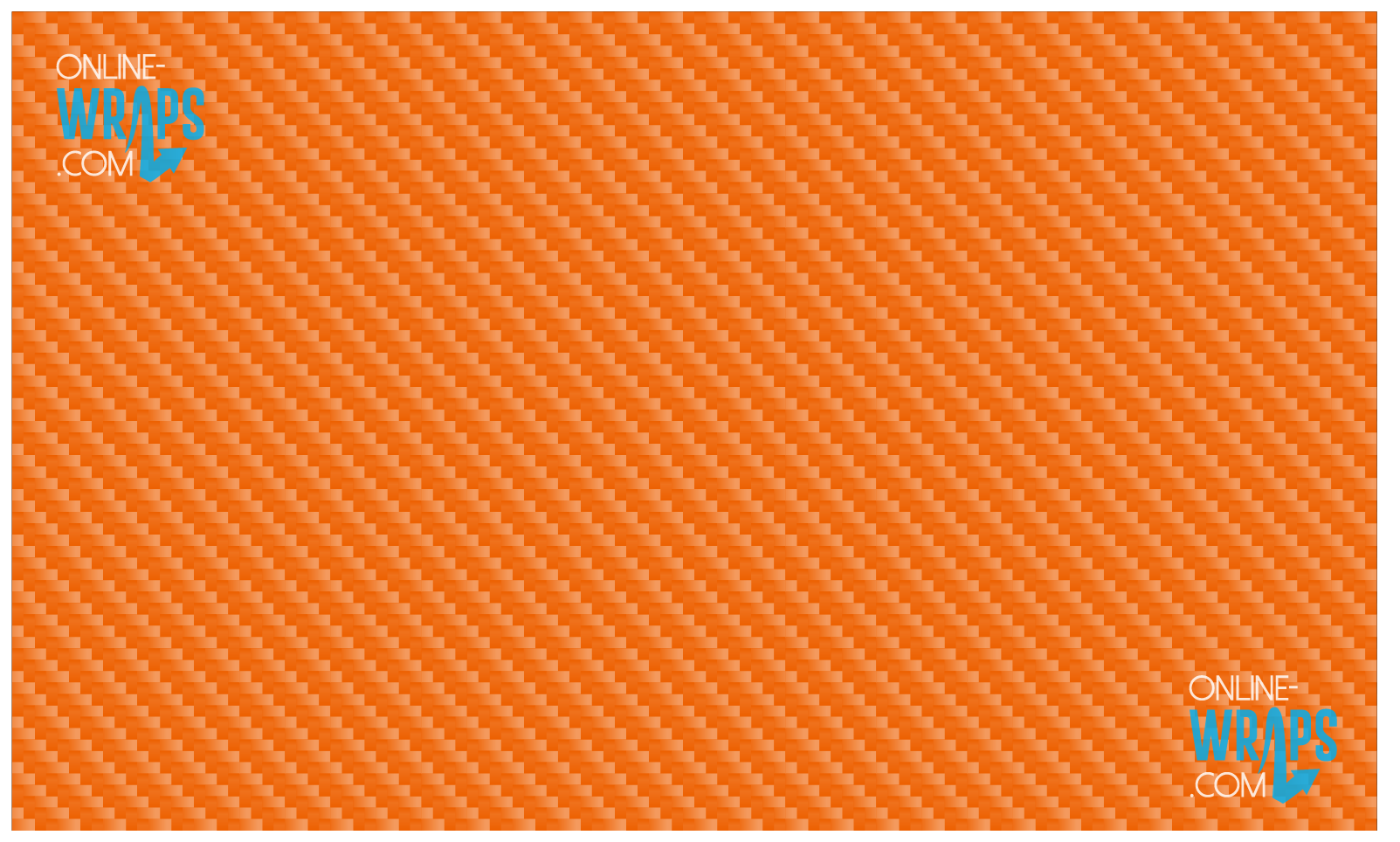 Carbon Fiber Bright Orange