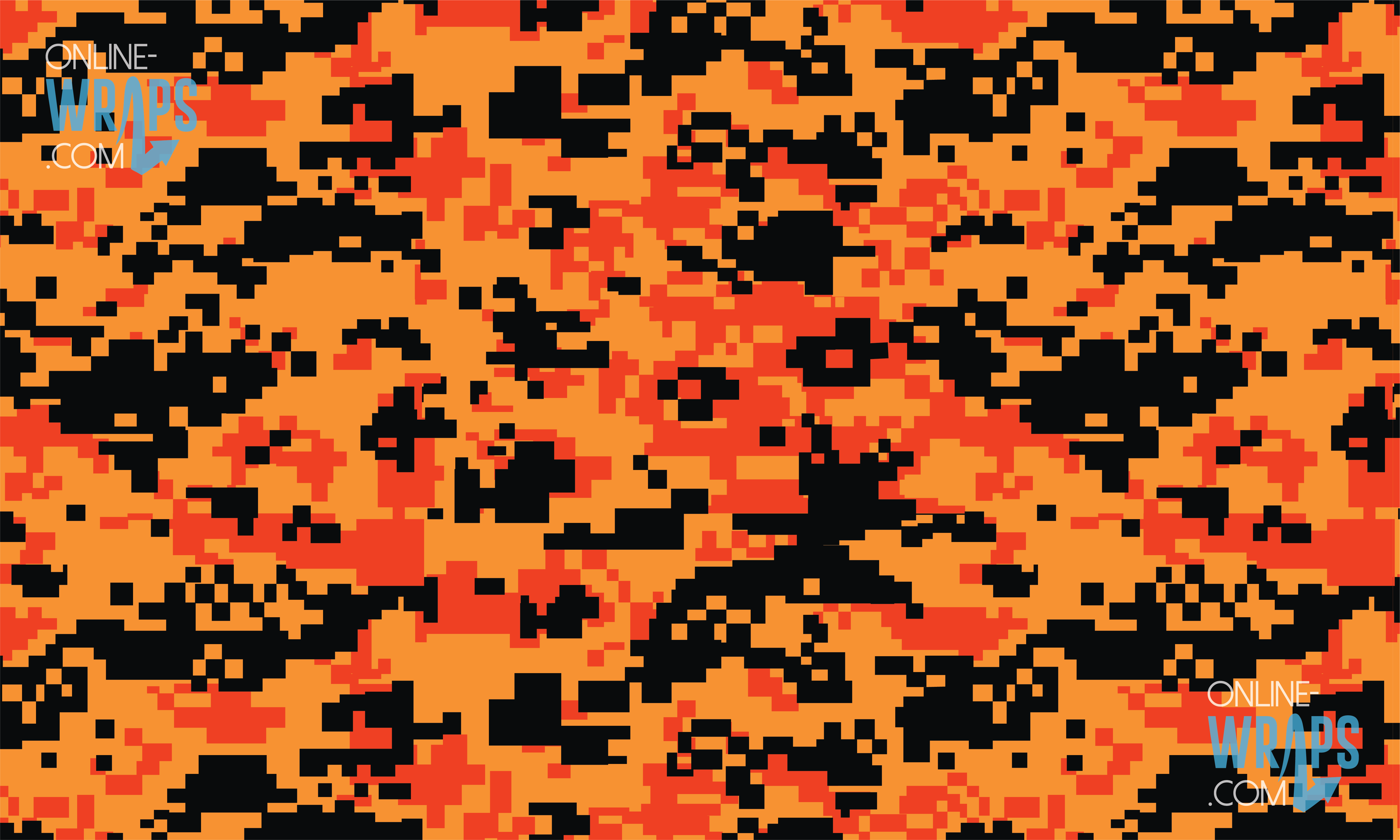 DigitalCamo-Orange