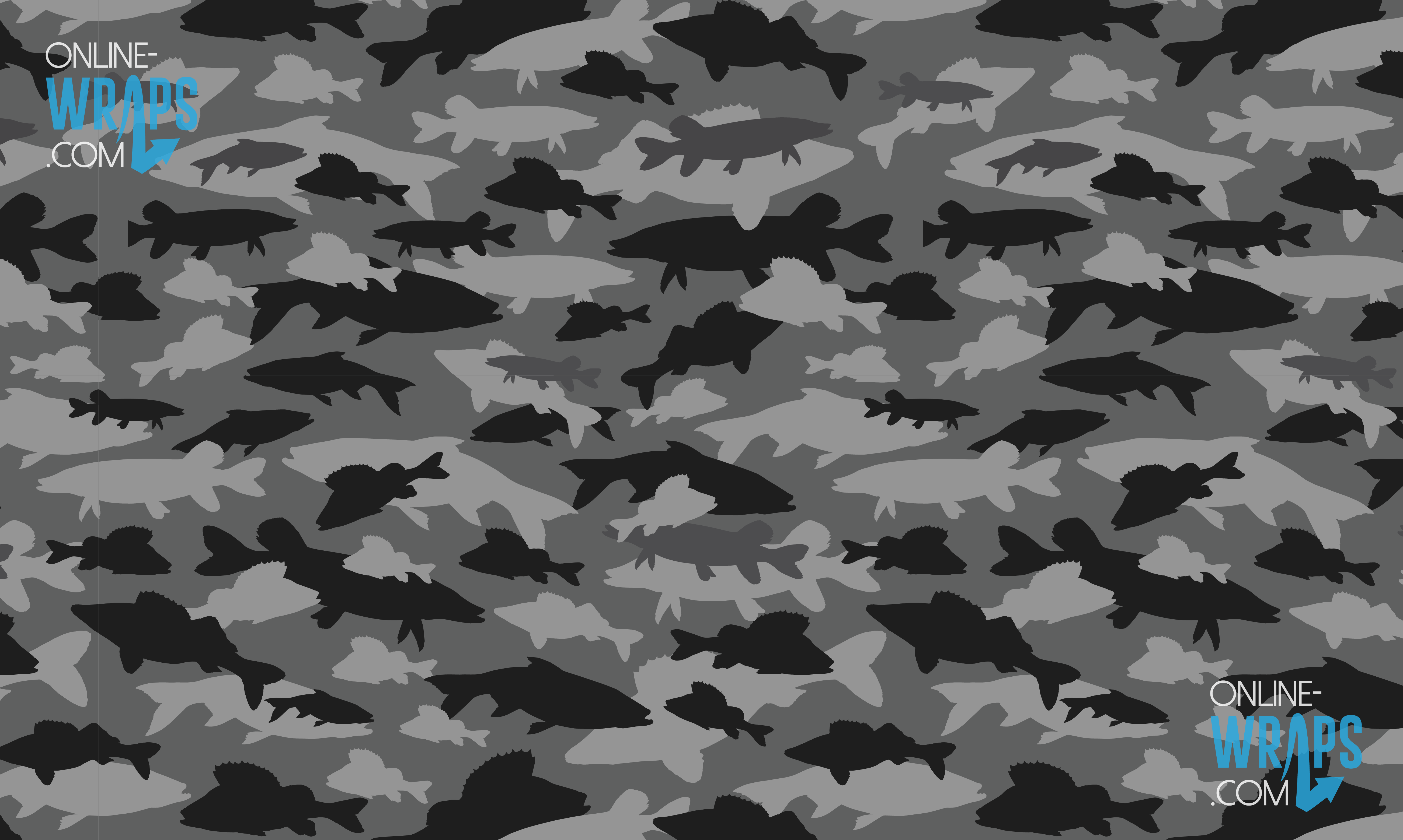 Fish Camo-Gray